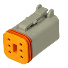 27916 - 6 circuit male DT housing. (1pc)